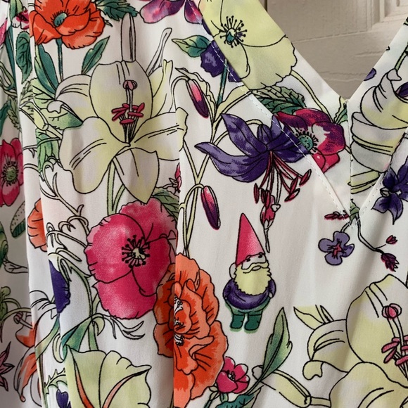 Jessica Hart and Pency standard Colab floral U back dress - Picture 5 of 9